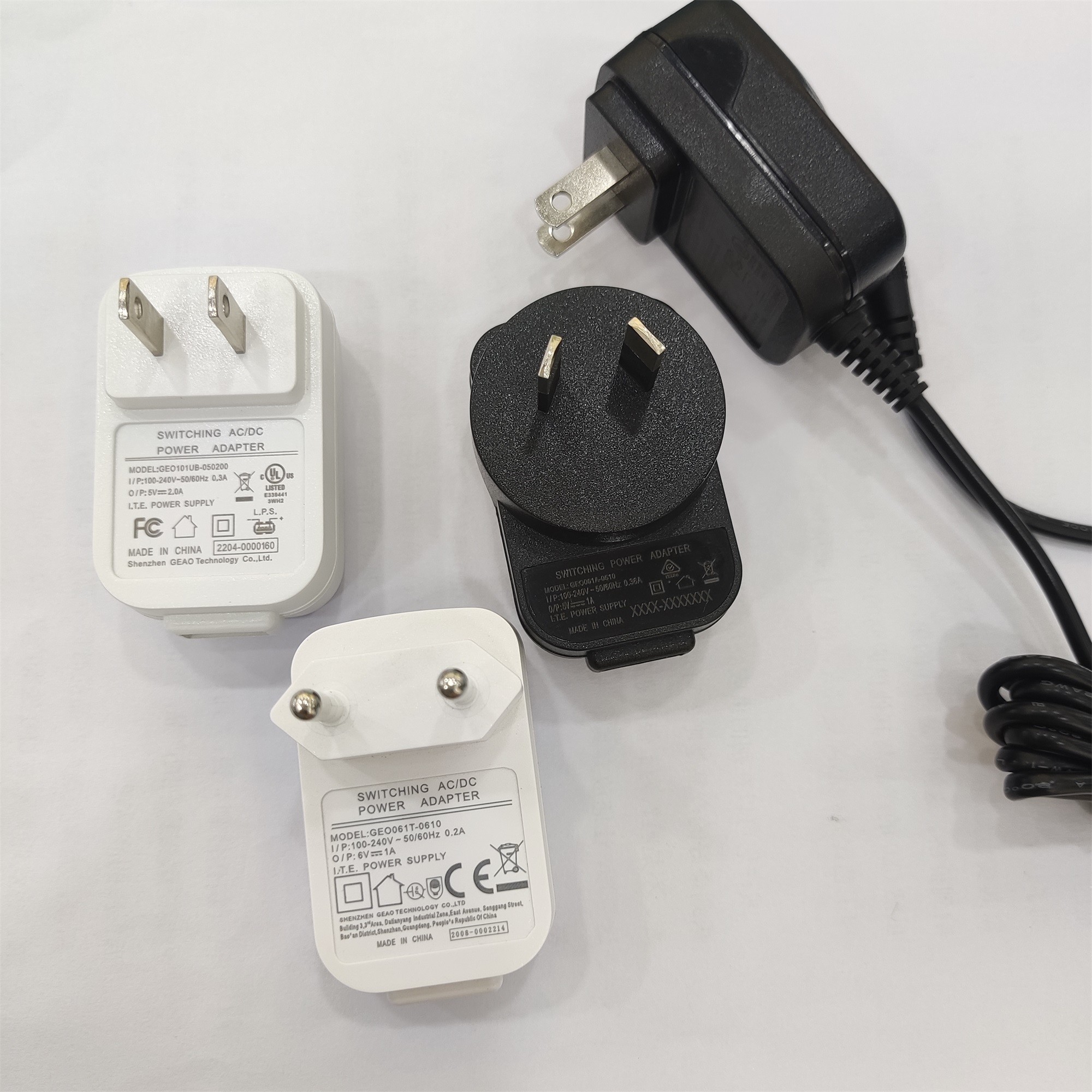 Toys 12W 24v 0.5a Wall Mount Power Adapters VI Efficiency Level