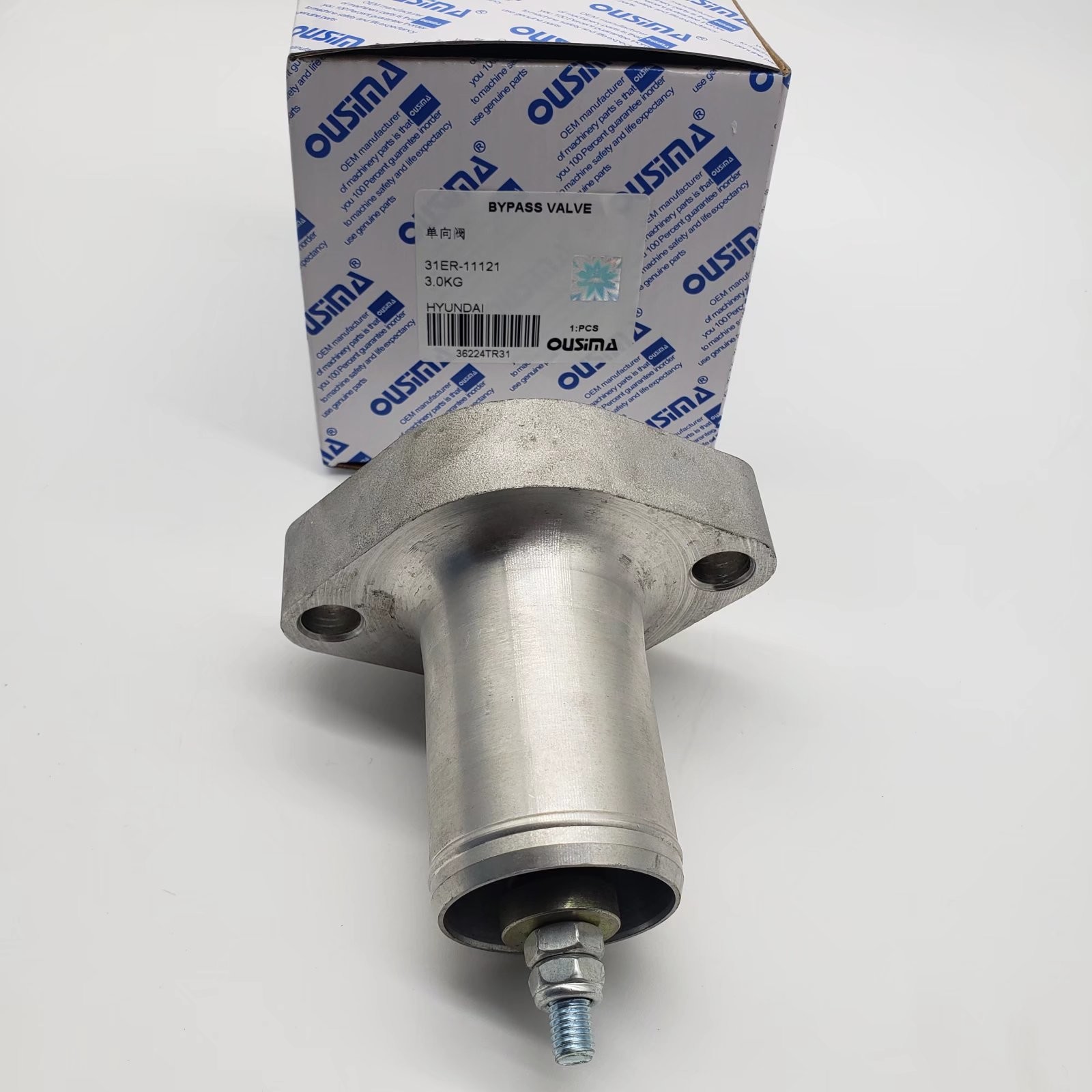 OUSIMA 31ER-11121 3.0 Kg Return Check Valve For Hyundai R215-7 R225-7 Excavator