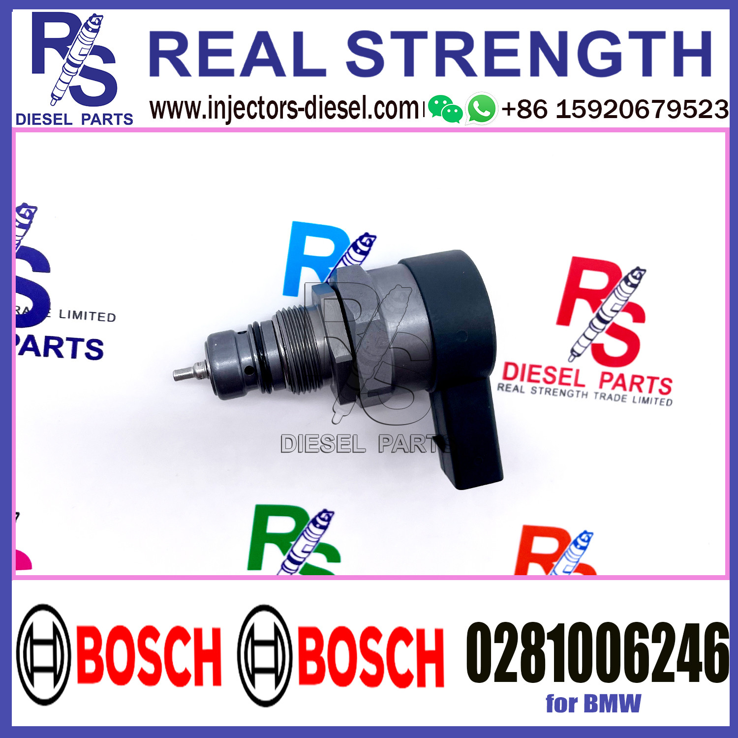 BOSCH Control Valve 0281006246 DRV Regulator Solenoid 0281006246 Applicable to BMW