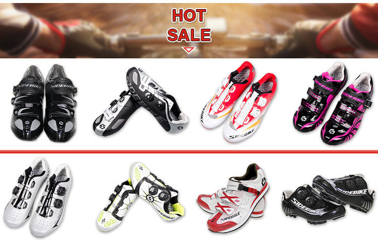 35-46 Colored Mens SPD Cycling Shoes , Mens Cycling Boots OEM / ODM Accept