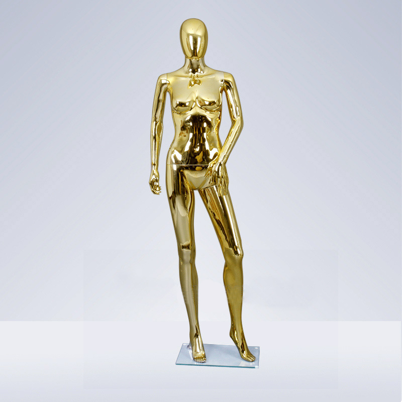 Fashion Mannequin Full Figure For Gold Female Mannequin And Mannequins Male Display