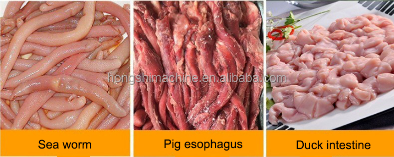 Hot Sale Intestinal Scraping Machine / Chicken Intestine Splitting Machine / Animal Intestine Casing Scratch Machine