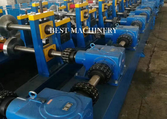 Hot Zinc Steel Sheet Z Purlin Frame Cold Roll Forming Machine House Support