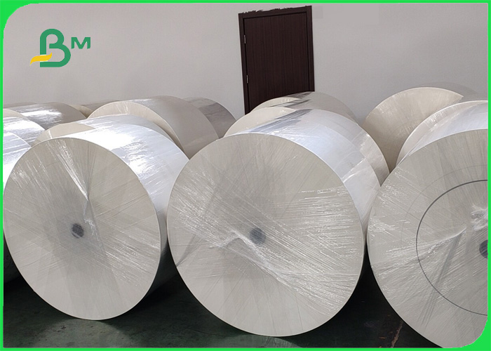 Biodegradable PE / PLA Coated White Paper For Ice Cream Cups Eco - friendly