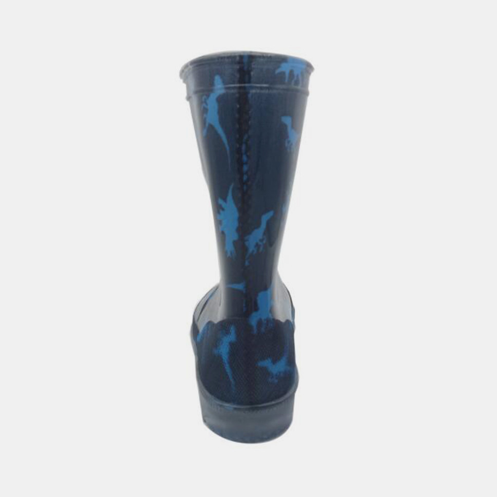 Insulated PVC Light Up Dinosaur Rain Boots Waterproof For Boys