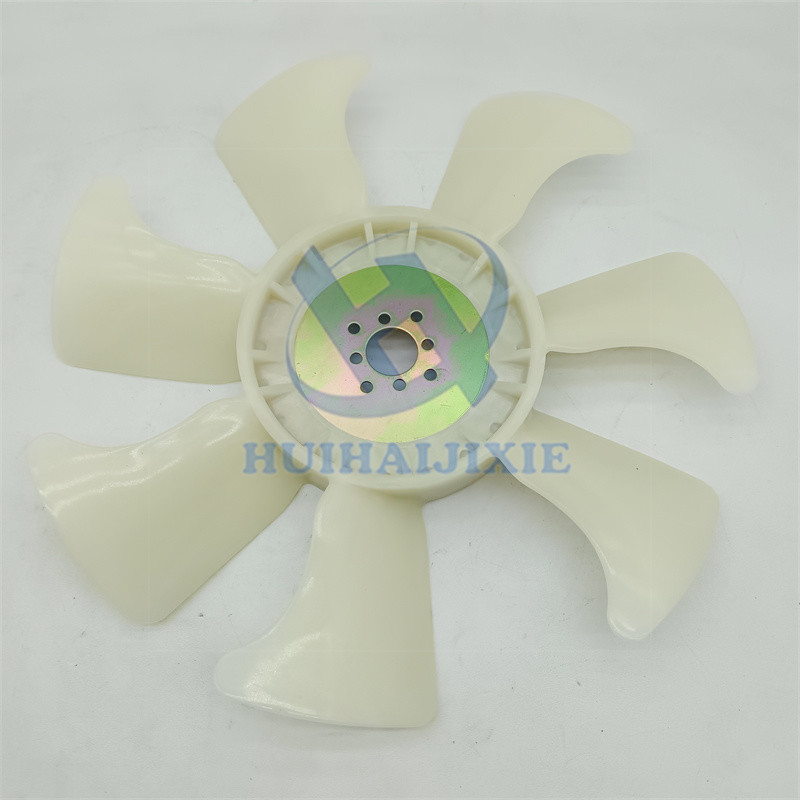Excavator Parts 19077-74110 Cooling Fan Blade V2003 V2203 V2403 Engine for Kubota D1703 D1803