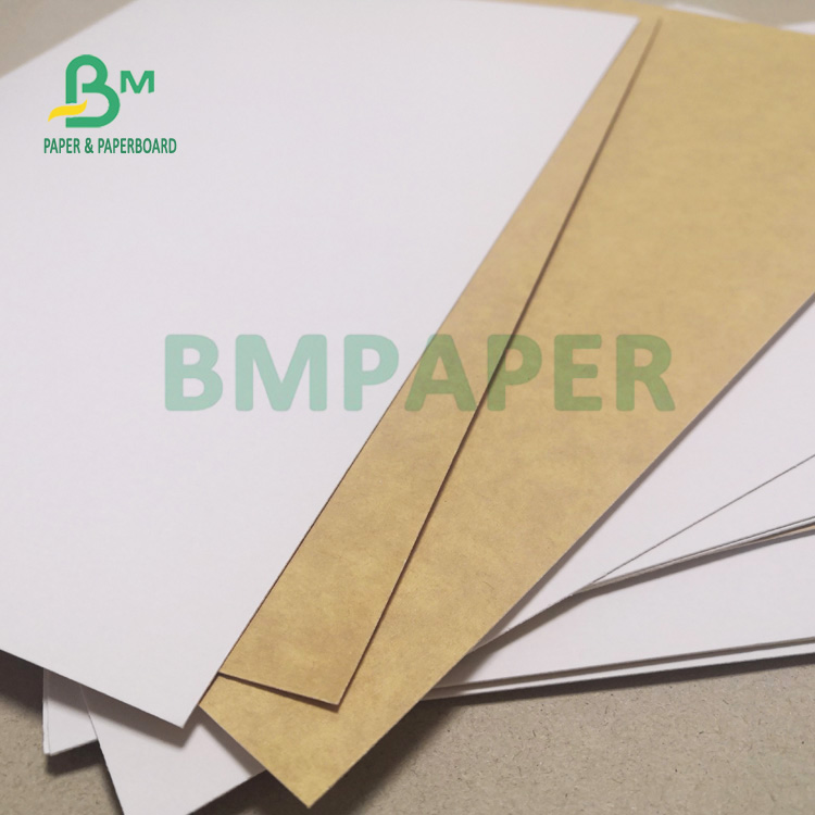270gsm Coated White Top Kraft Back Paper Board For Take Away Boxes Food Safe