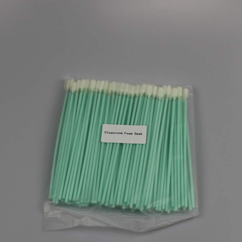 Disposable 165mm Cleaning Lint Free Foam Swabs Dust Free