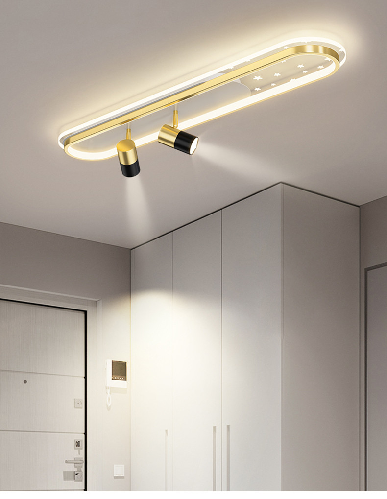 Aisle Corridor Strip Ceiling Lights Simple Modern Foyer Porch Entry Balcony Luxury Ceiling Light(WH-MA-292)