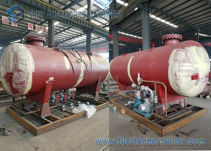 LPG Tank Truck Gas Filling Station Lpg Skid Station Lpg Gas Plant For Nigeria