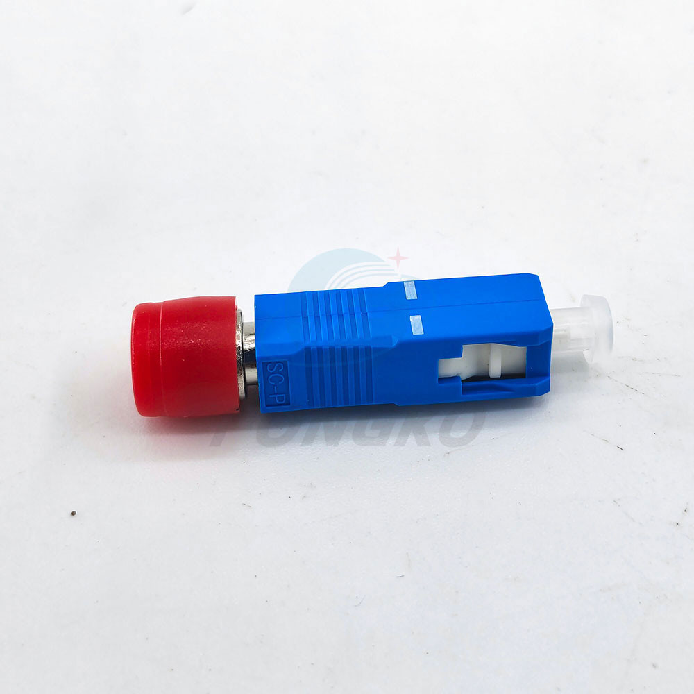 SC To FC Optic Fiber Adapter , FC PC To SC UPC Female To Male Fiber Hybrid Adapter