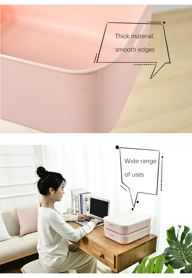 Countertop 18L Plastic Storage Organizer Stackable Storage Bins For Vegetables