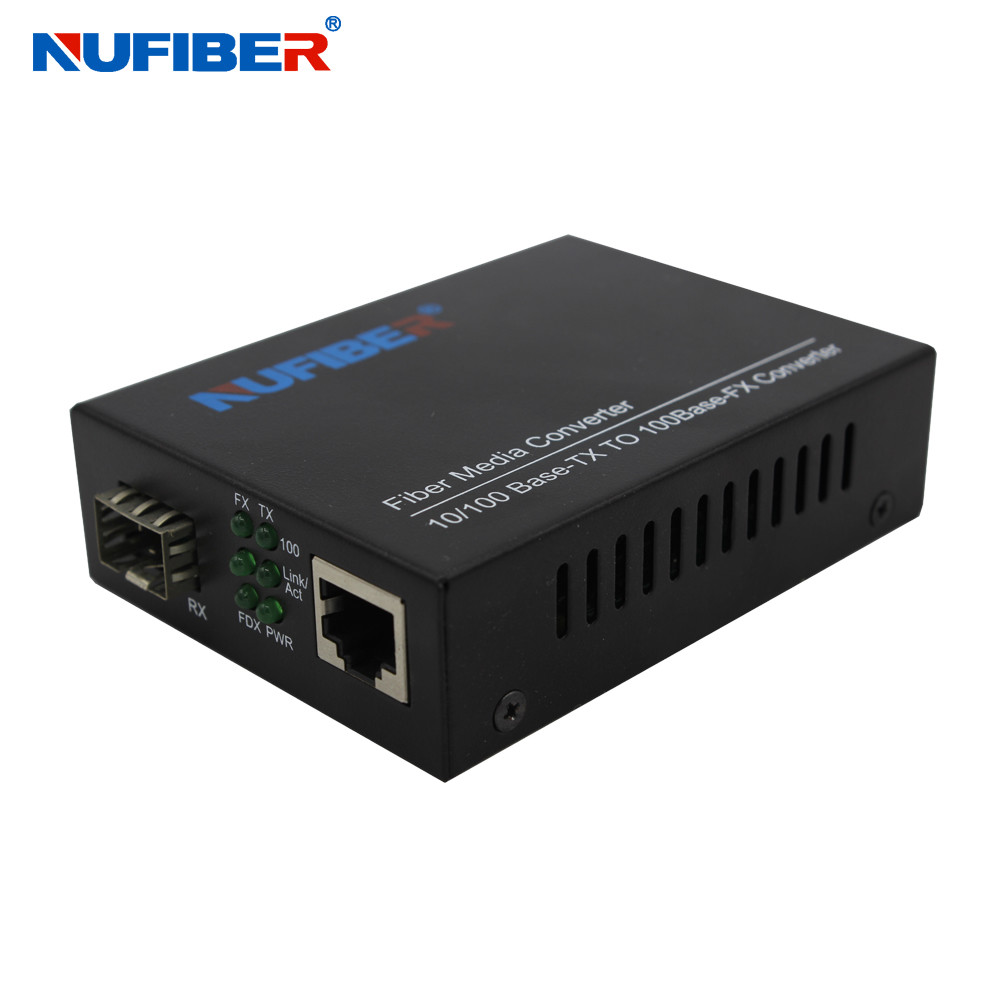 NF-C550-SFP IEEE 802.3 10 100M SFP To RJ45 Converter