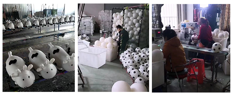 6''-24'' Diameter Inflatable Bouncy Ball Fun Sports Toy HKJB-001