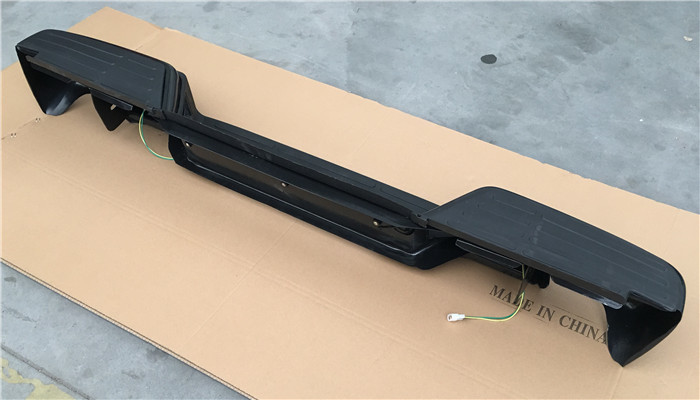 OE Style Replacement Parts Isuzu Rear Bumper For Pick Up D-MAX 2008 - 2011 DMAX