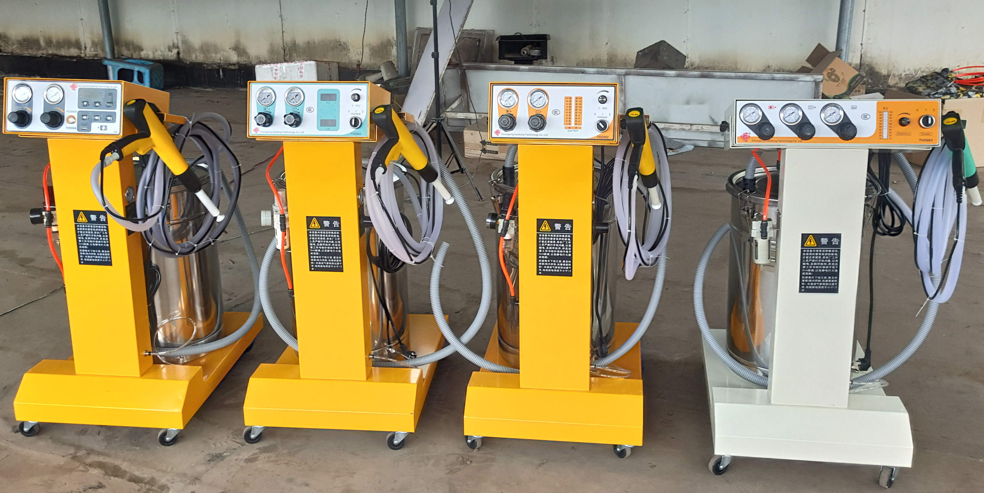 THD002 Powder Spraying Machine 220V / 110V Manual Powder Paint Equipment