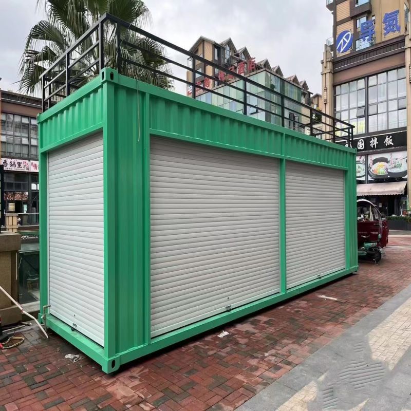 2023 Coffee Shop Homes Modern Prefabricated Detachable Container House with 3 Bedrooms