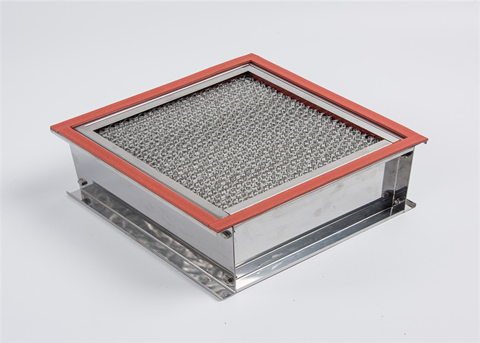 Box Type House Hepa Filter High Temperature Resistance For Oven Equipment