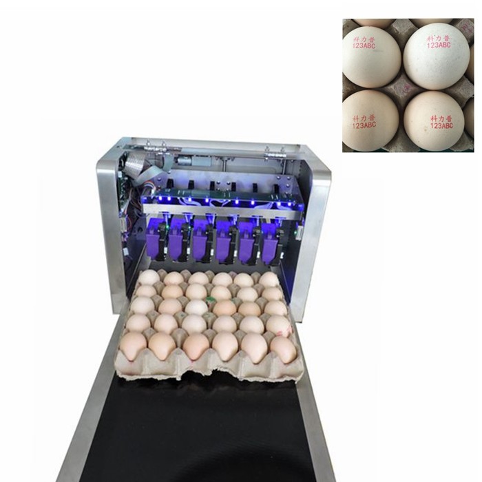 Printer Spare Parts Egg Printing Machine / Ink Cartridge Printer On Eggs Shell , Egg Label Printer