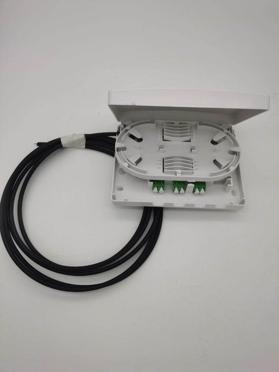 6 Ports Compact Fiber Termination Box Kit Depending On Chosen Wall Outlet