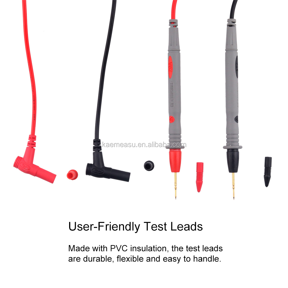 Factory Digital Multimeter Pen Probe Test Cable Lead 1000v 20a Cable Tester Lead Probe Wire Pen