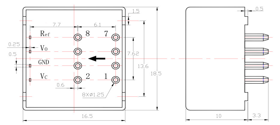 Multi Range Closed Loop Hall Effect Current Sensor Precision Current Transducer