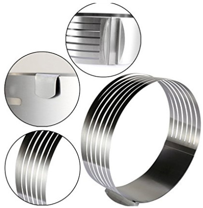 FBT010601 for wholesales adjustable stainless steel cake slicer kit