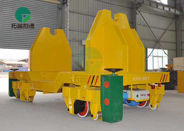 Automatic Electric Driven Steel Industry Apply Transfer Carts For Molten Ladle Transport