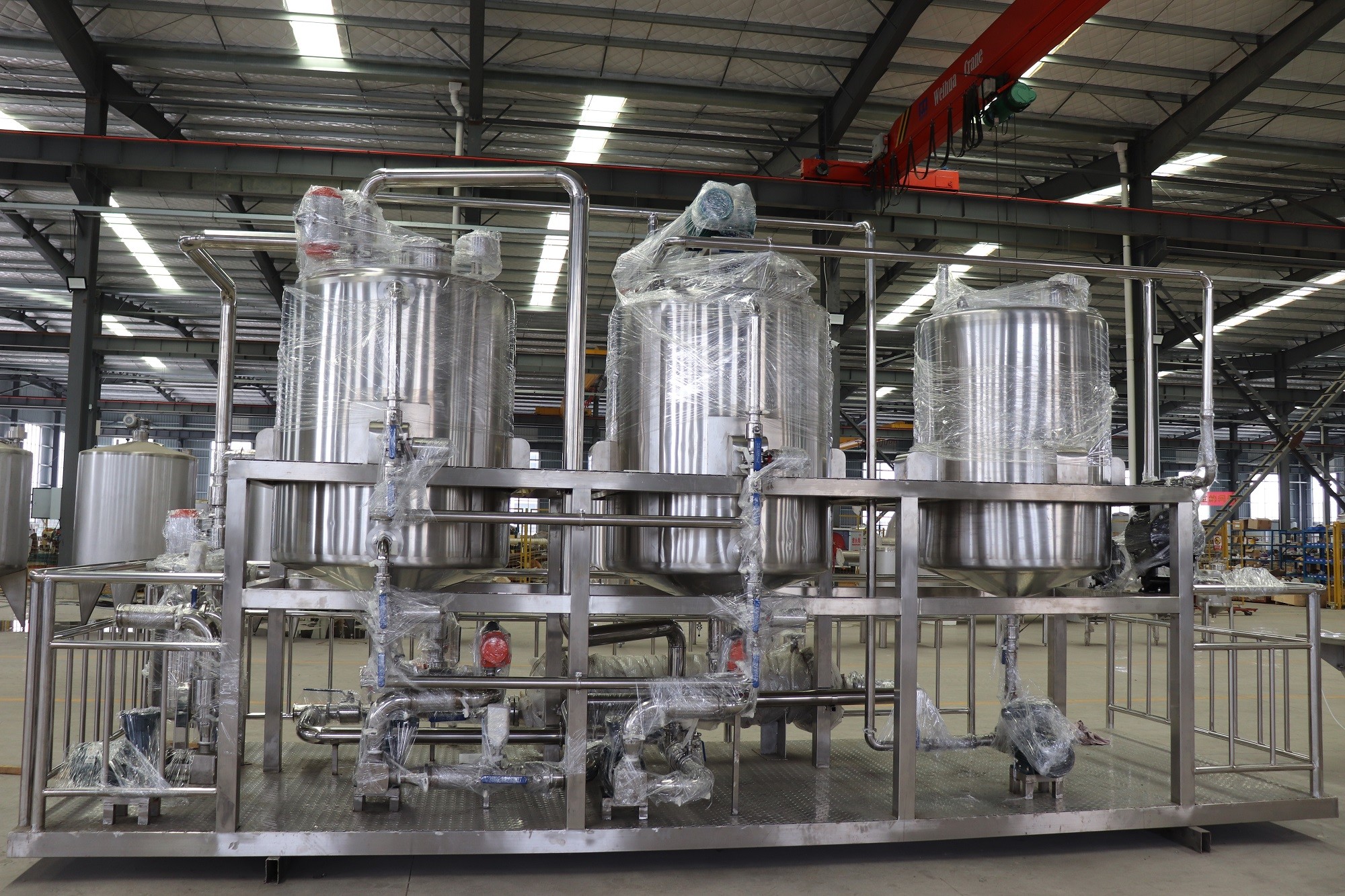 Film Packing Mango Juice Production Line Tropical Mango Juice Filling Machine
