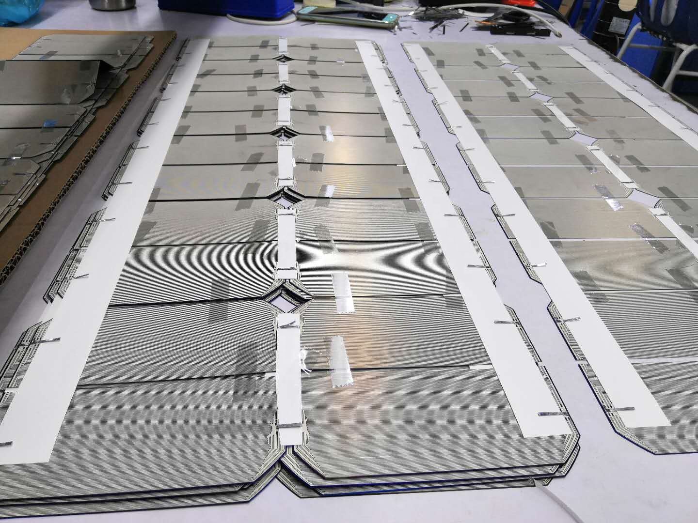 Sunpower 165W Rigid Walkable Solar Panel ETFE Surface For Boat Yacht Rv Roof