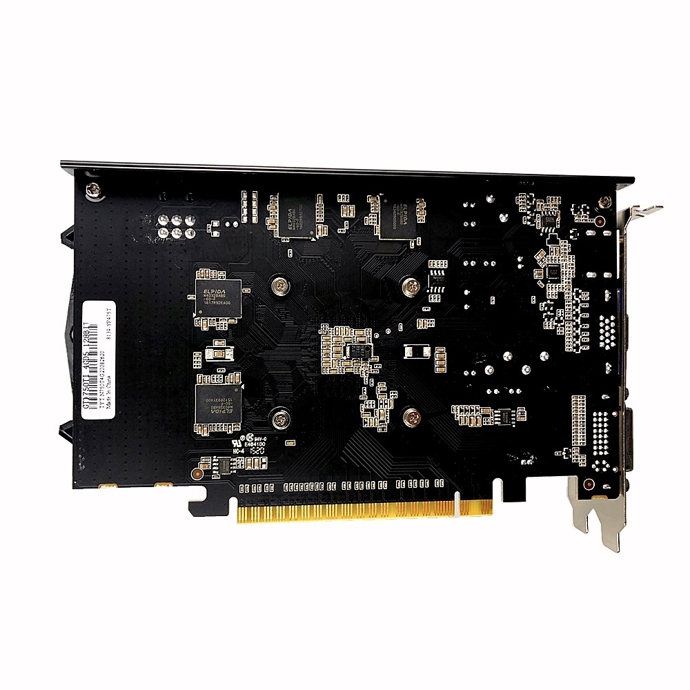 Gaming GPU Graphic Card GTX 750TI 4GB 1710 Mhz Core Clock VGA DVI HD