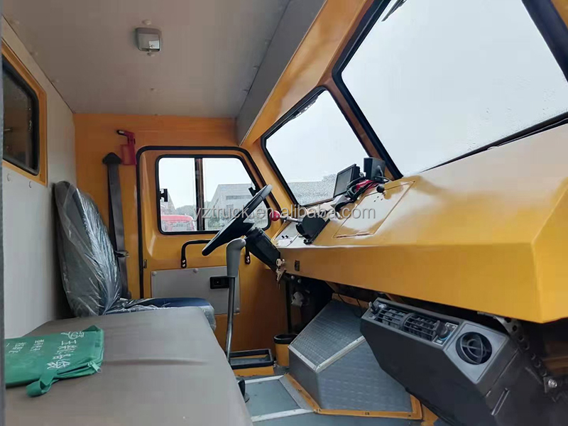 4x4 210HP Off-road Tipper with Fast Automatic Transmission and Mini Dump Truck Camera