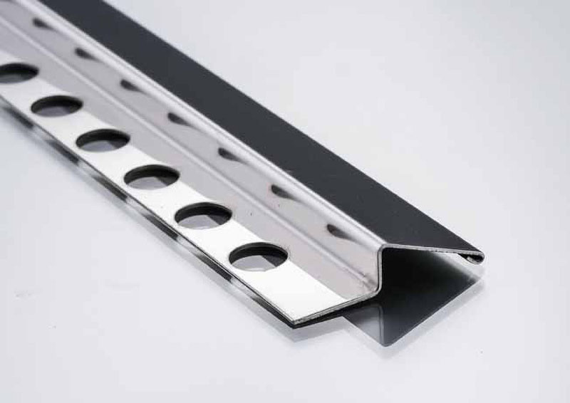 Decoration Stainless Steel Transition Strip Floor Tile Trim Corner T Shape Line