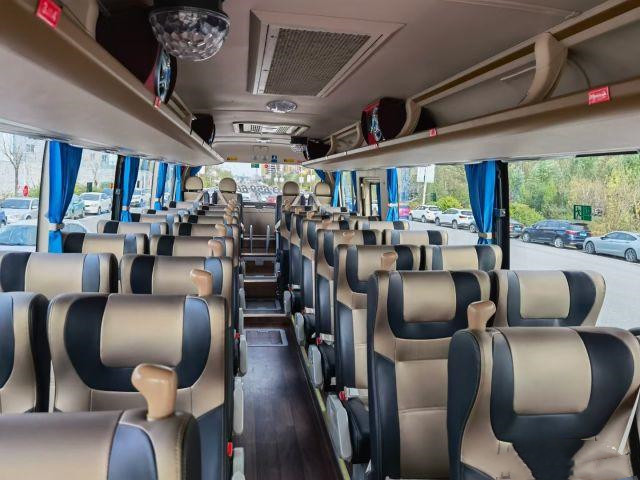 Small Coach Bus Used Yutong Bus Second Hand 39 Seats Yuchai Engine Airbag Chassis