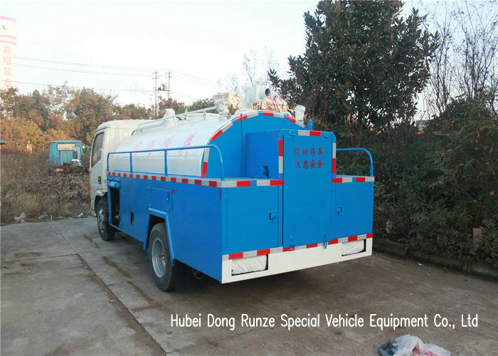 Dongfeng Multifunction Sewer Flusher Truck With High Pressure Jetting Pump 4000L