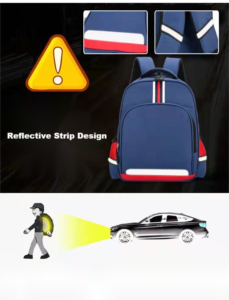 Children Backpack Bag Waterproof Multi Layer For Primary Student