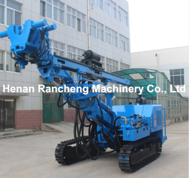 Anchor Engineering Drilling Rig 93KW 150m Depth Hydraulic Crawler Drill Machine