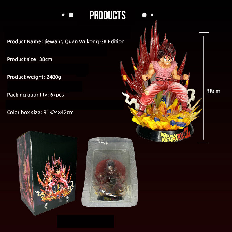 Interactive Action Figures Toy Dolls Must-Have Ornaments for Fans of Fighters GoKu