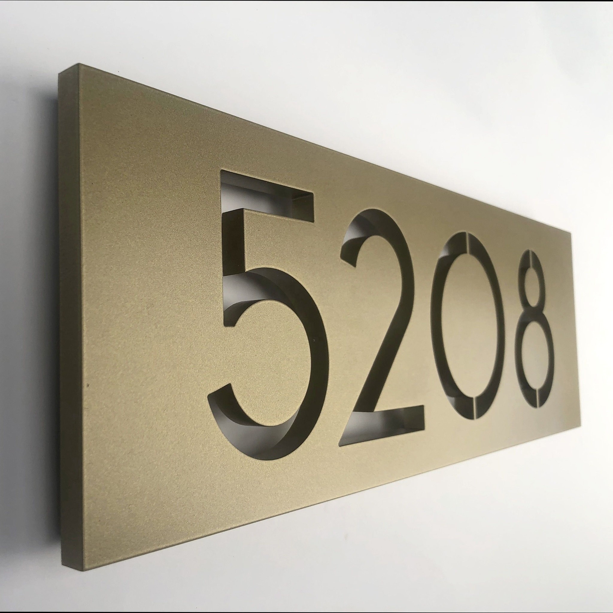 SS Alphabet 3D Metal Letters