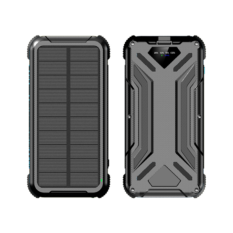 Wireless 15W/USB 22.5W Output Solar Power Bank 20000mAh for Cell Phones Smartphones
