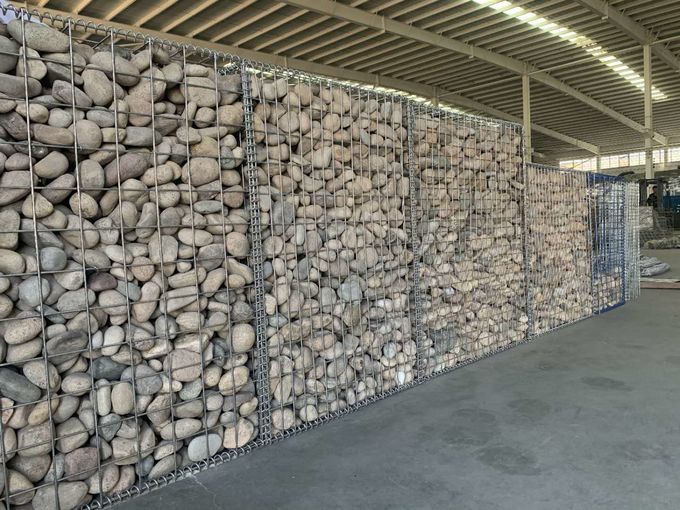 1.0x1.0x0.3m Heavy Duty 4mm Galvanized Gabion Box