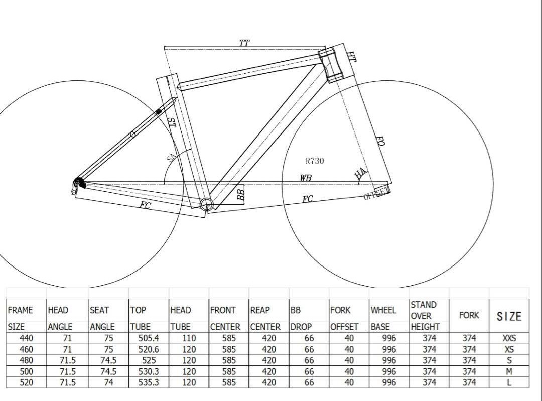 AL7005 Alloy Bicycle Frame