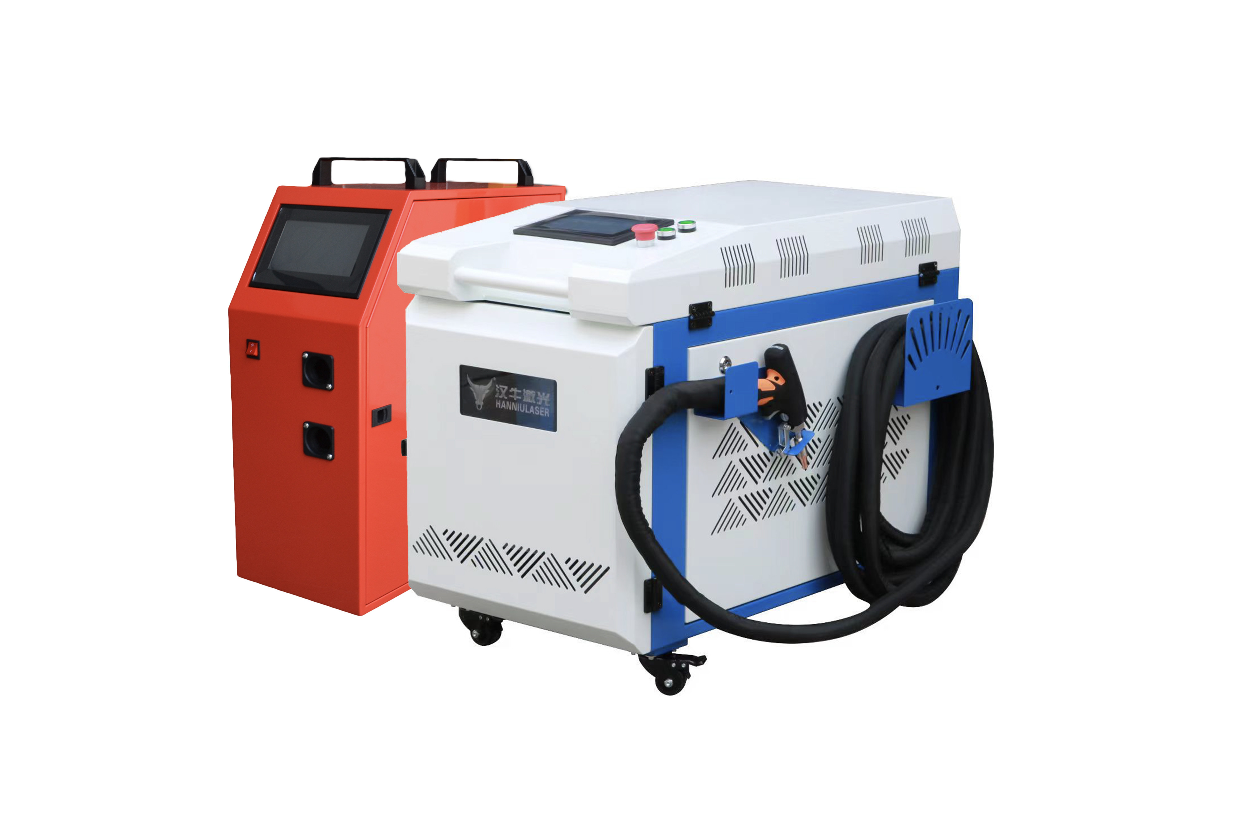 Four In One 2000w Handheld Laser Welding Machine Water Cooling With Wire Feeder