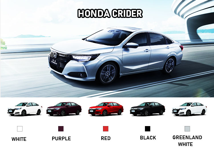 Left-hand Hon-da CRIDER Lingpai 2024 Cars Hon-da Design 150ps Camera Electric 12 Leather Turbo Dark Sunroof Leather Seats