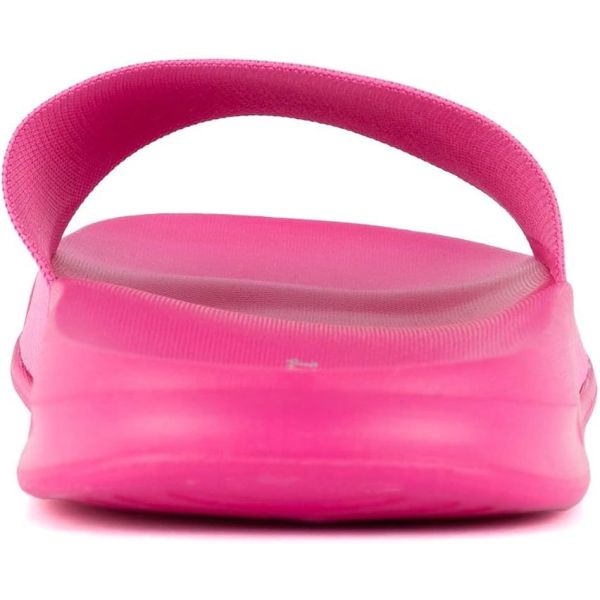 Casual Outdoor Use Slides Summer Flat Sandals With Textile Beaded Upper