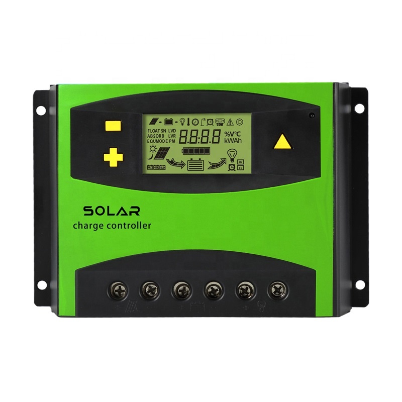 24V 12V PWM 60a Solar Charge Controller 30A PWM Solar Regulator