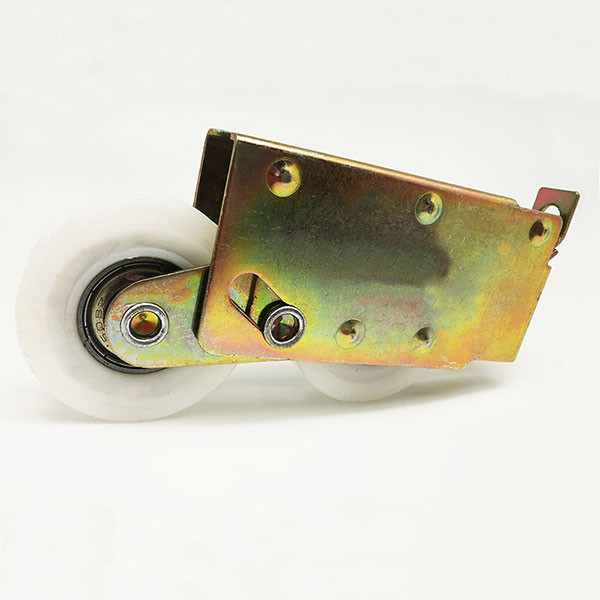 U Groove Sliding Glass Window Wheels , 608zz Bearing Aluminium Window Roller