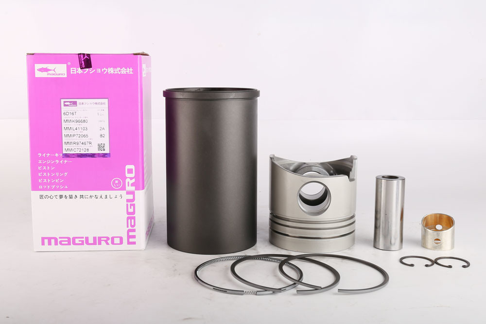 Engine Parts Cylinder Liner Kit for MITSUBISHI 6D16T SK330-6 R215-7, DIA118mm, 6CYL