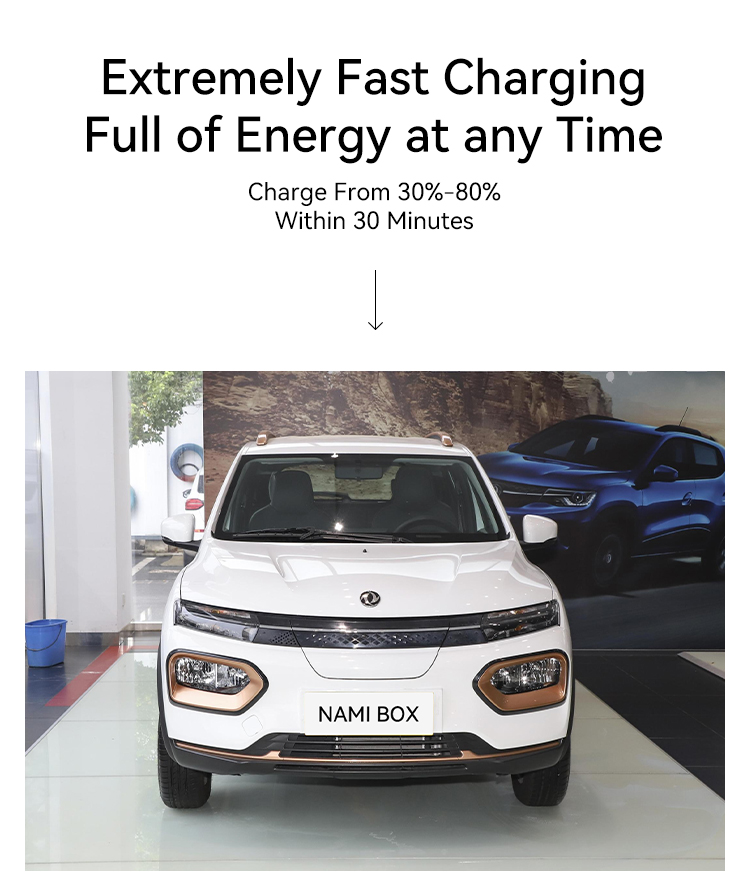 2023 DONGFENG Nami Box Energy Vehicle 4 Wheel Electric Car Adult Vehicle Made In Ev Car Height mm 1515 Wheelbase mm 2423