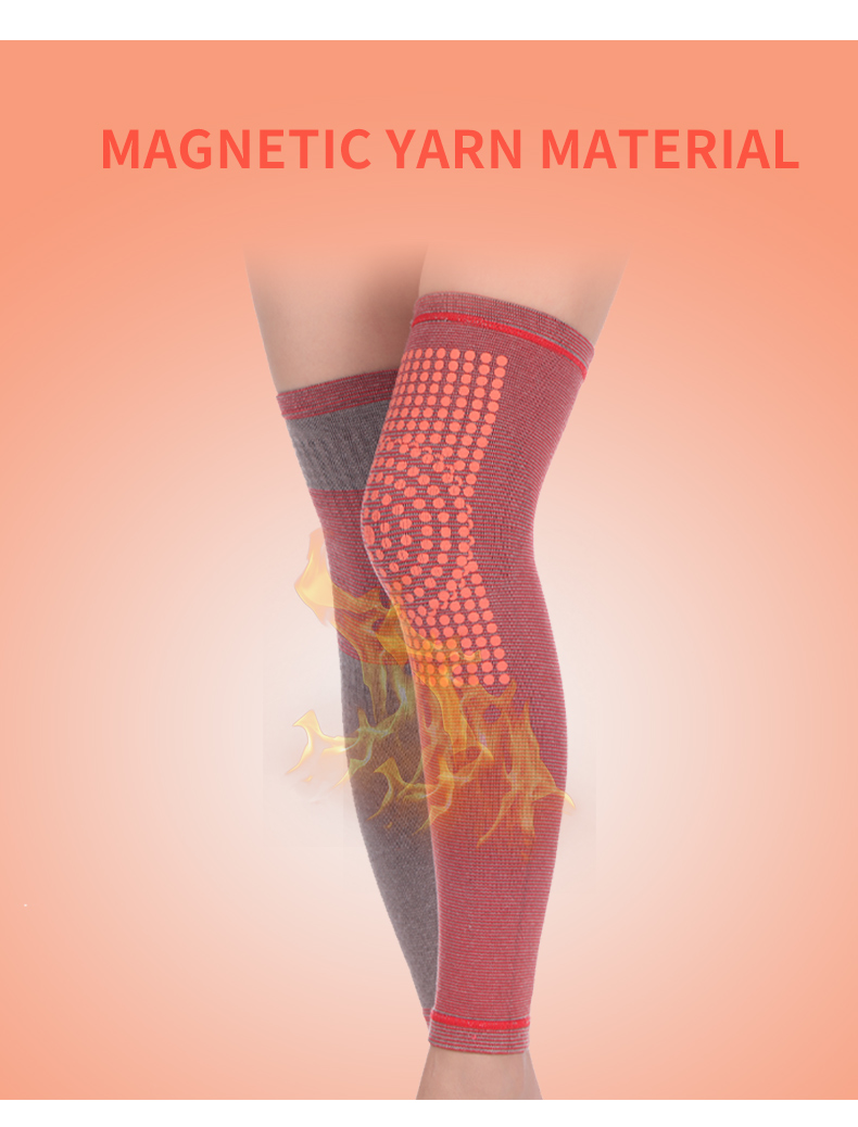 Adjustable Self Heating Magnetic Knee Pad Support Arthritis Joint OEM